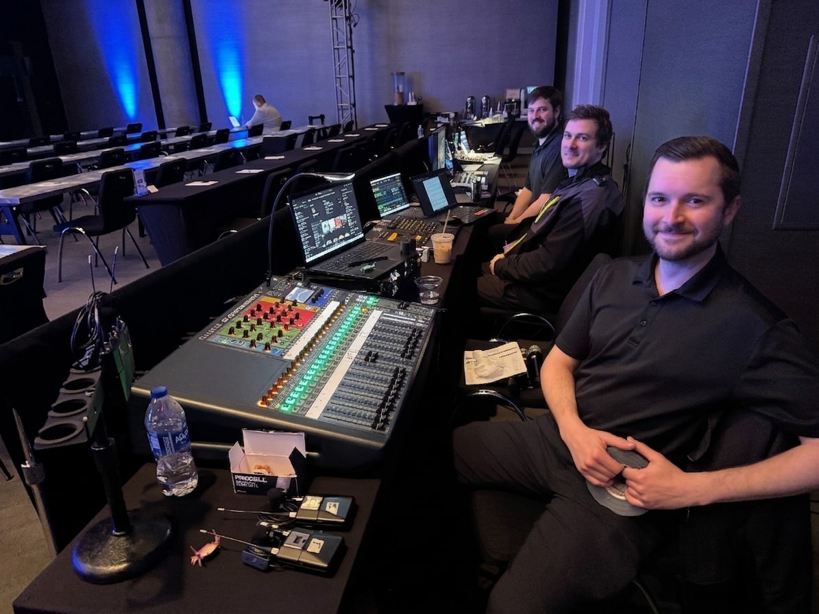 Audio visual event photo